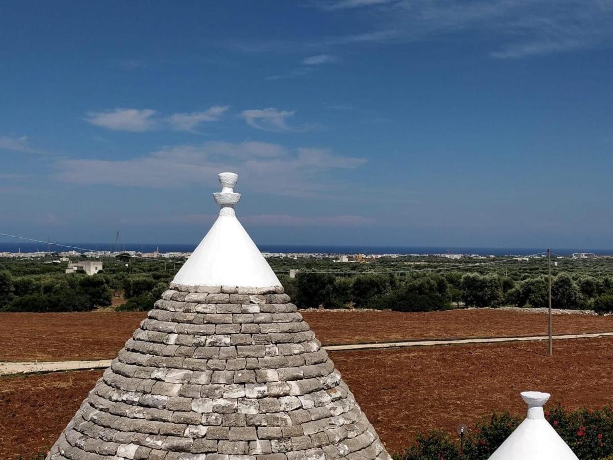 I Trulli Di Gina Appartamento Trullo 6 Persone Monopoli Εξωτερικό φωτογραφία